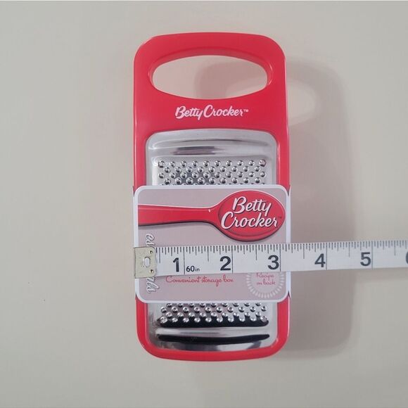 Betty Crocker Red Hand Held Grater - Picture 6 of 10